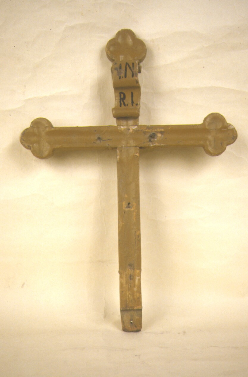 croce da tavolo - ambito marchigiano (metà sec. XIX)