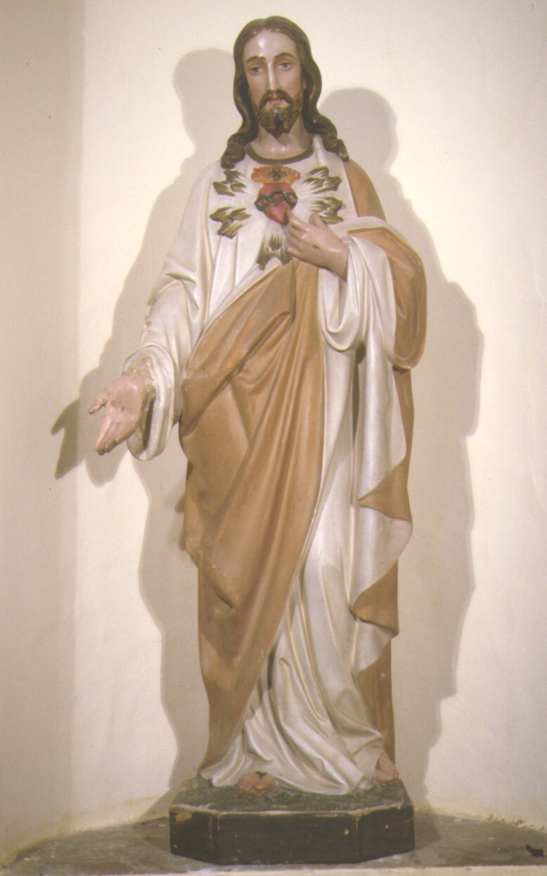 Sacro Cuore di Gesù (statua) - ambito italiano (prima metà sec. XX)