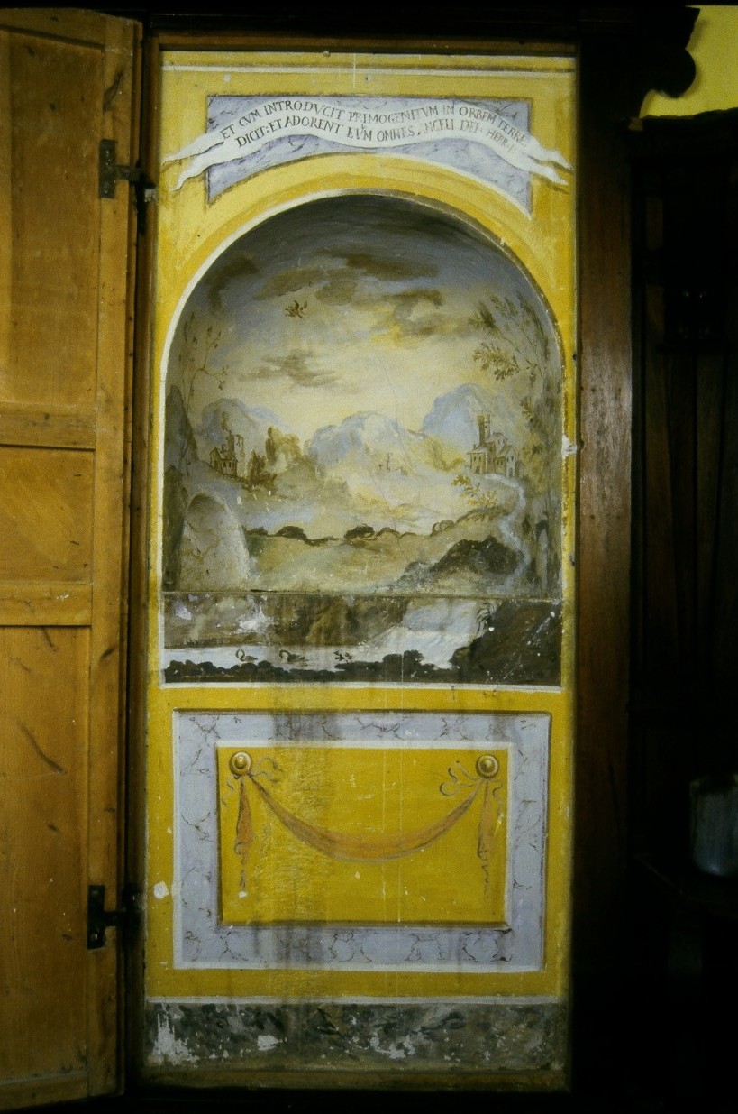 paesaggio (dipinto) - bottega marchigiana (fine sec. XVIII)