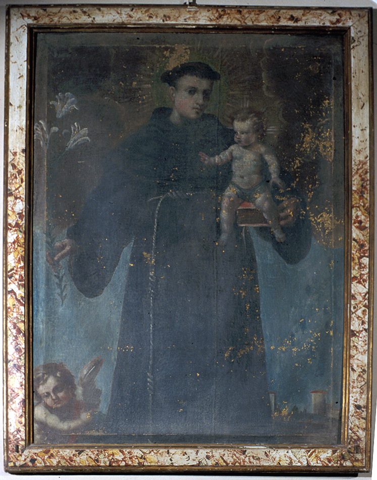 Sant'Antonio da Padova (dipinto) - ambito marchigiano (sec. XVIII)