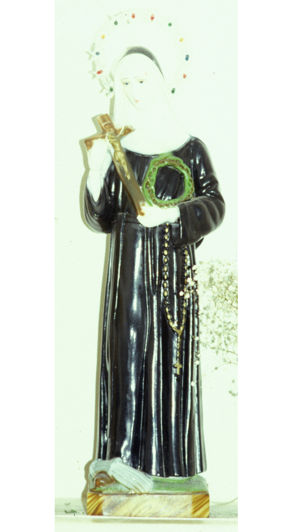 Santa Rita (statua) - produzione marchigiana (prima metà sec. XX)