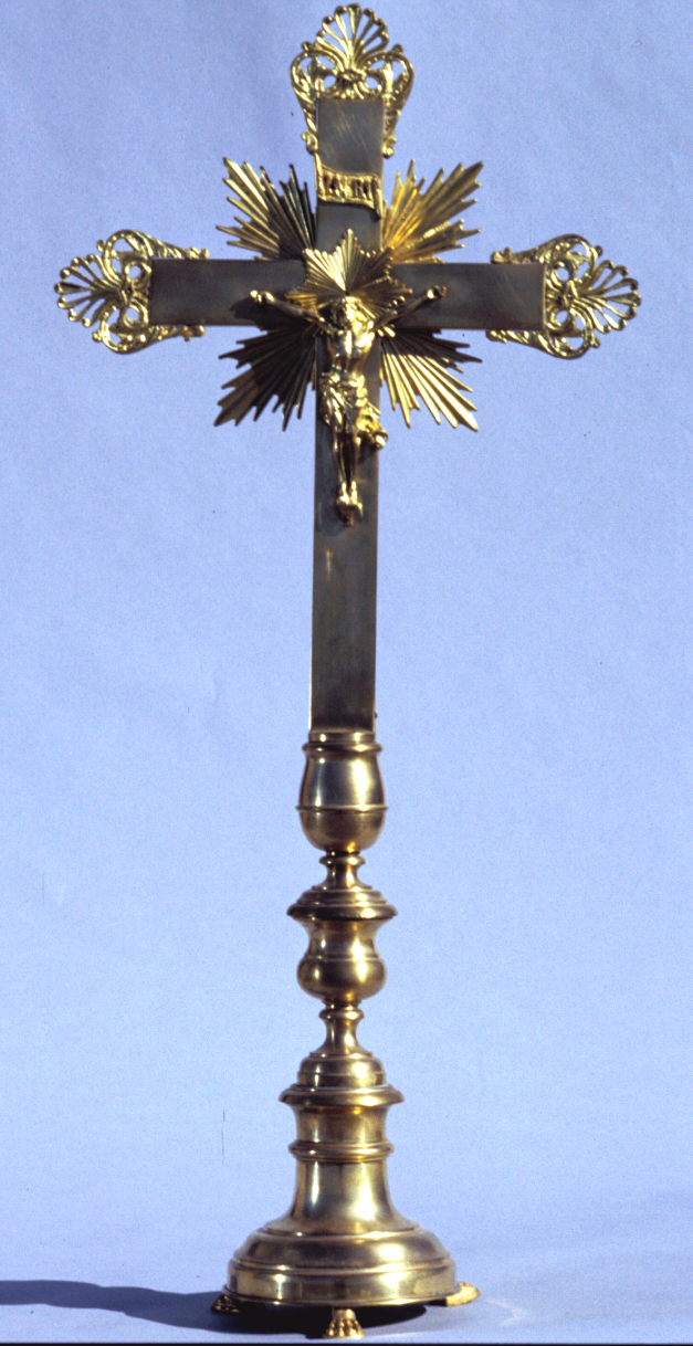 croce d'altare - produzione marchigiana (sec. XIX)