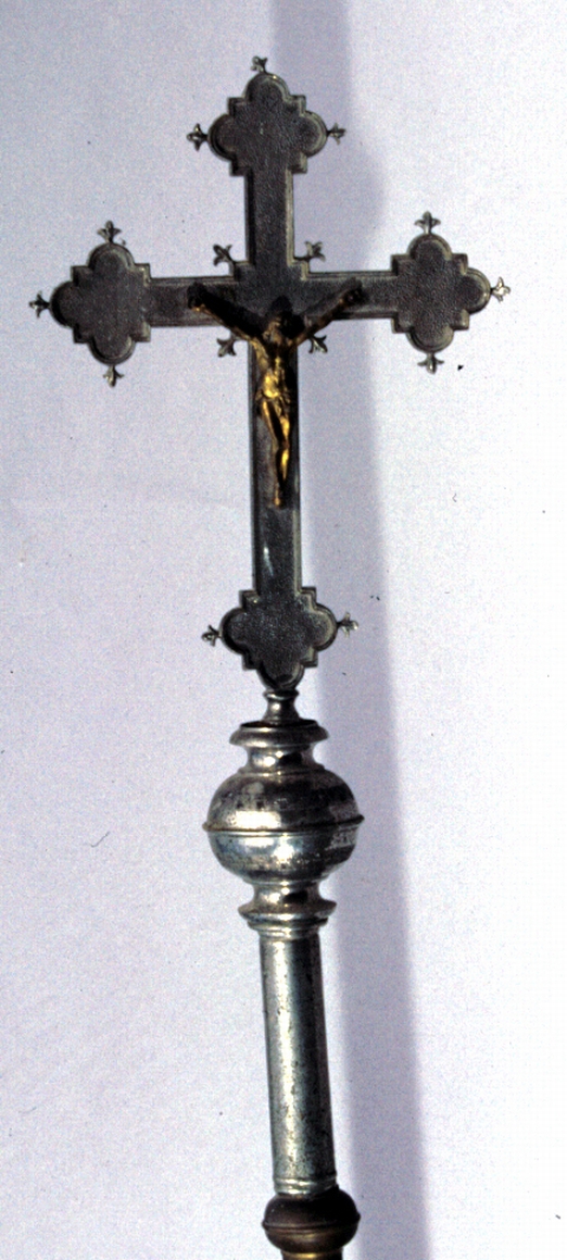 croce processionale - produzione marchigiana (sec. XIX)