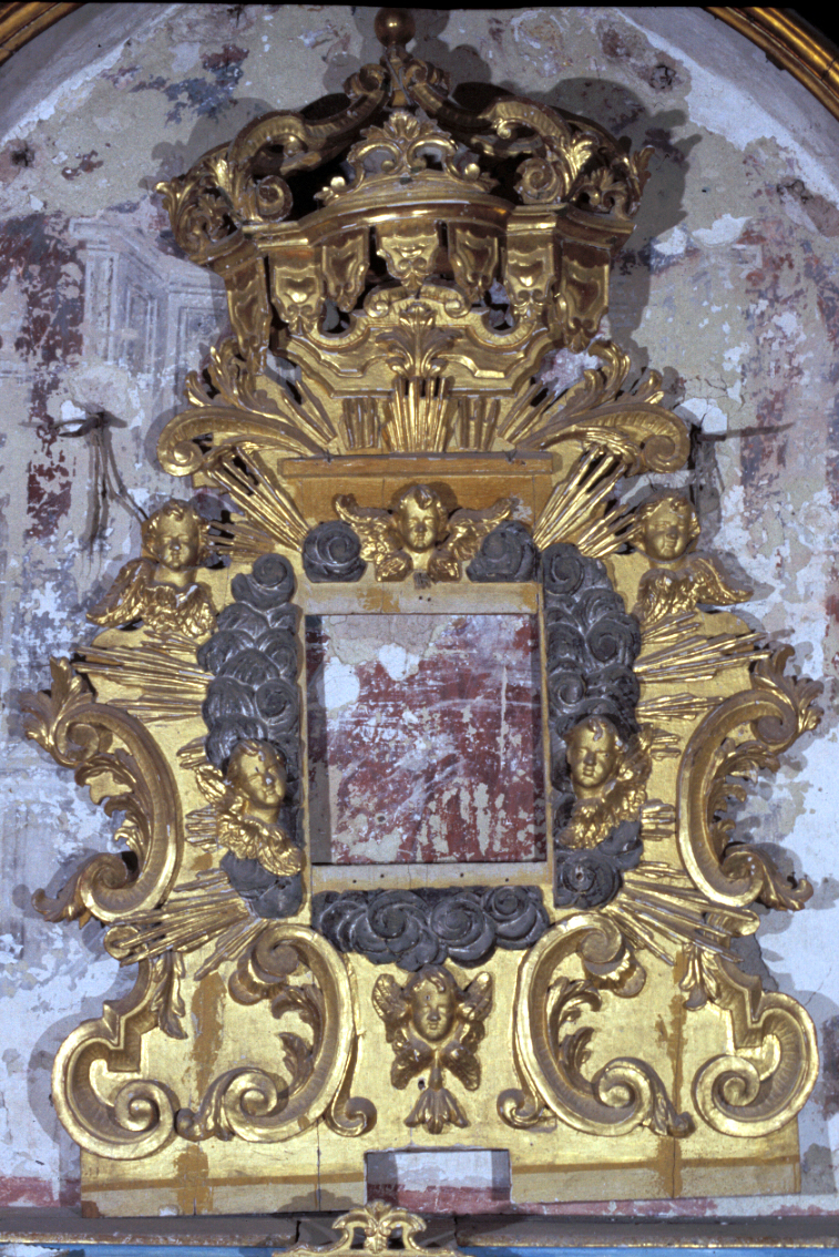 cornice architettonica, elemento d'insieme - bottega marchigiana (sec. XVIII)