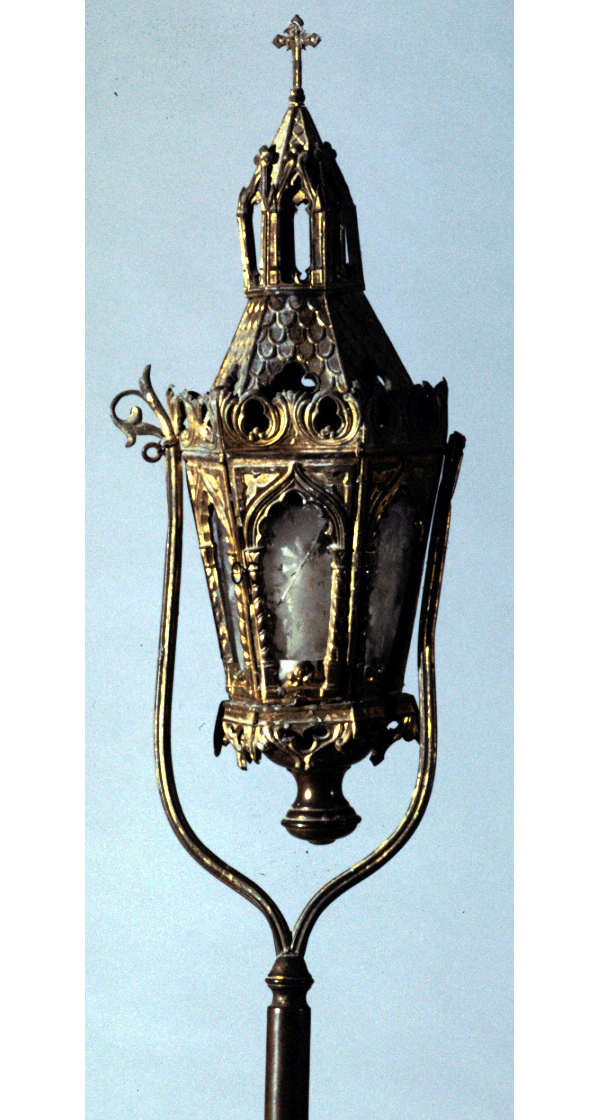 lanterna processionale, coppia - produzione marchigiana (sec. XVIII)