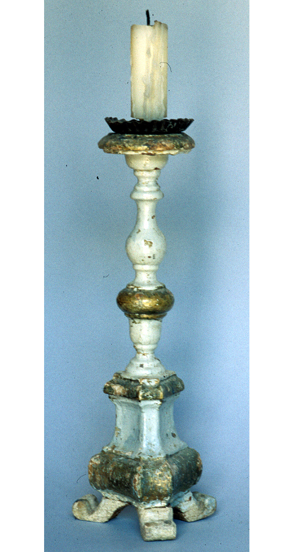candeliere - bottega marchigiana (sec. XVIII)