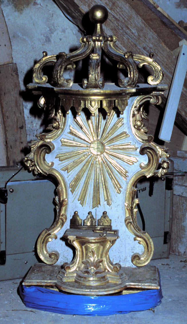 base processionale - bottega marchigiana (sec. XVIII)