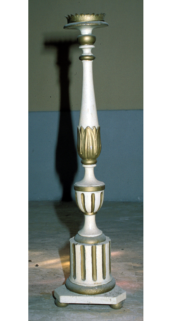 candeliere - bottega marchigiana (sec. XIX)