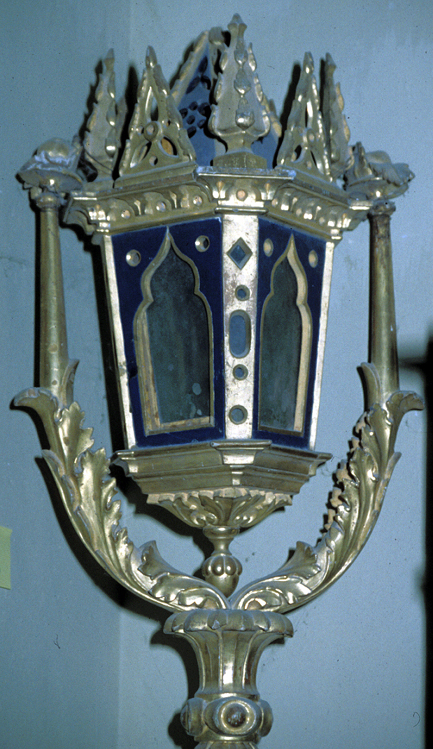 lanterna processionale, coppia - bottega marchigiana (sec. XVIII)