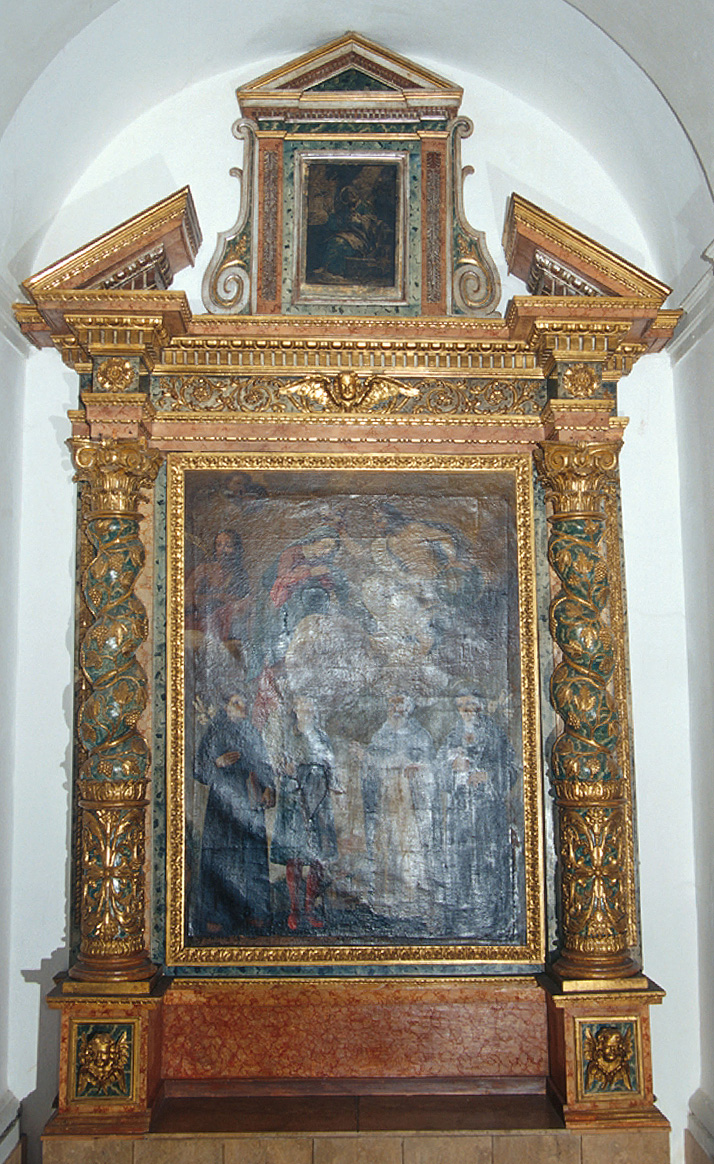 altare, elemento d'insieme - ambito marchigiano (sec. XVIII)