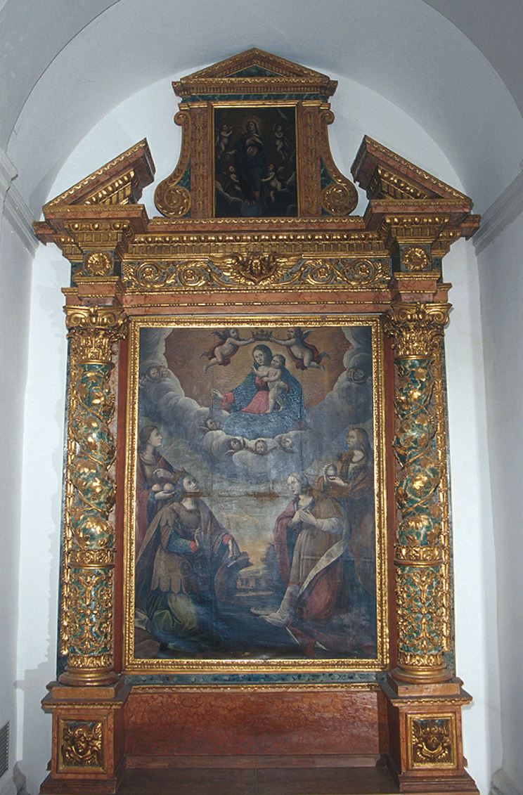 altare, elemento d'insieme - bottega marchigiana (sec. XVIII)