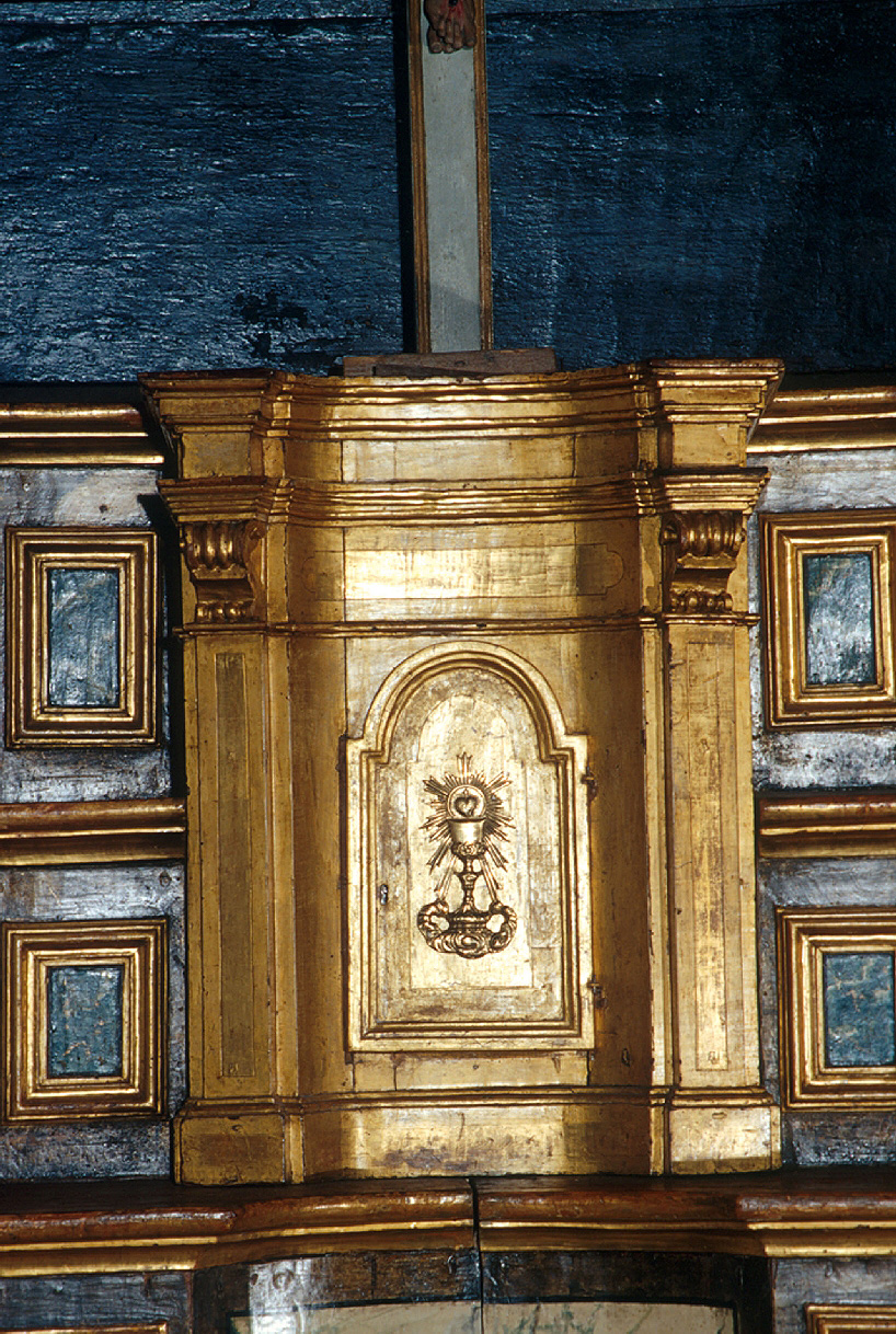 tabernacolo, elemento d'insieme - ambito marchigiano (sec. XVII)