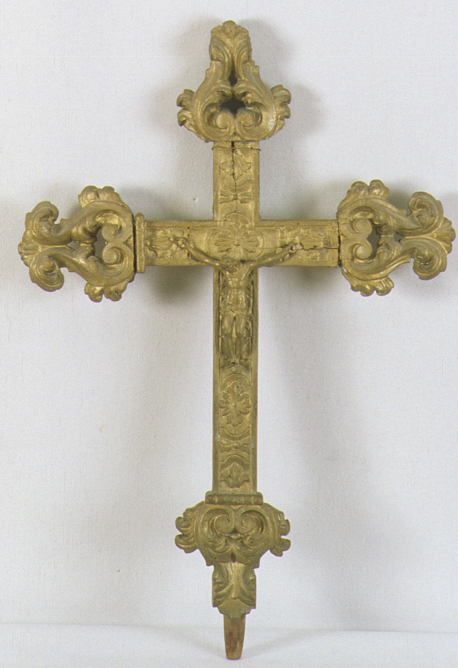 croce processionale - ambito marchigiano (sec. XIX)