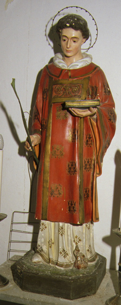 San Lorenzo (statua) - ambito marchigiano (inizio sec. XX)