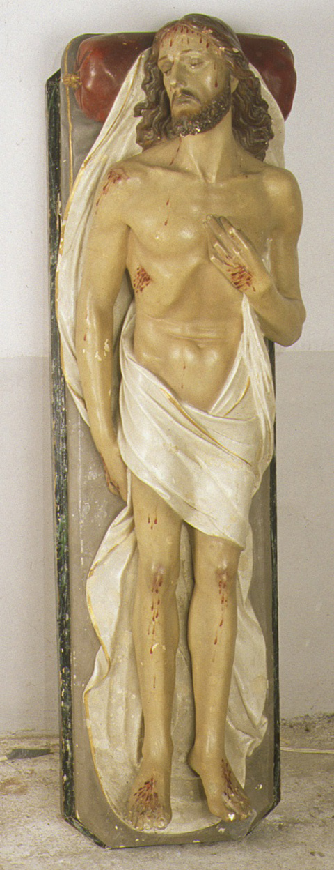 Cristo morto (statua) - ambito marchigiano (sec. XIX)
