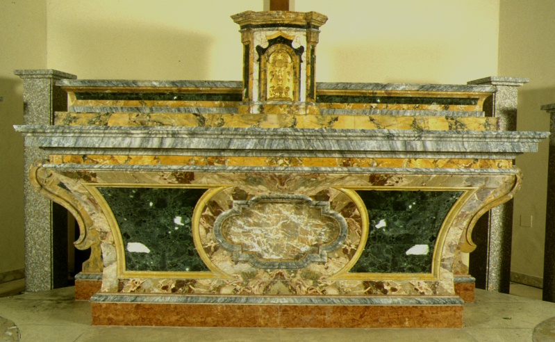 altare - ambito marchigiano (seconda metà sec. XVII)