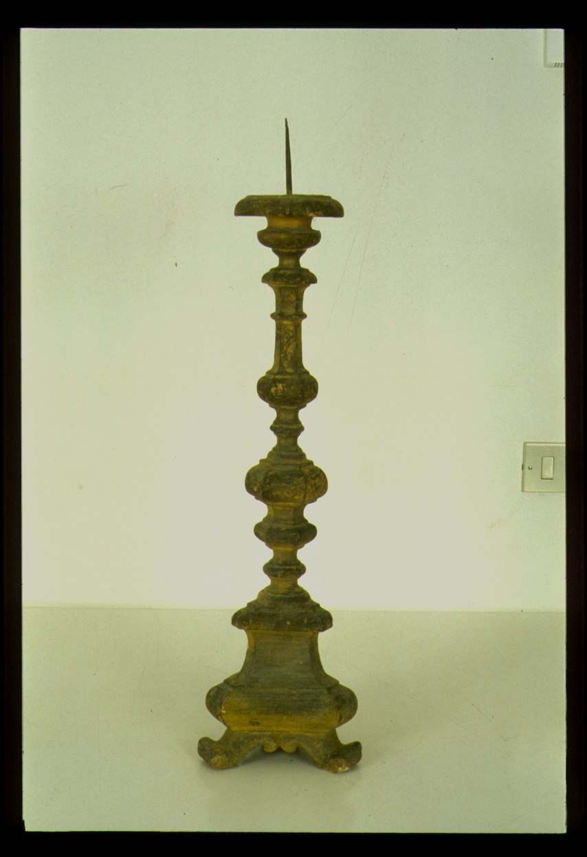 candeliere - ambito marchigiano (seconda metà sec. XVII)