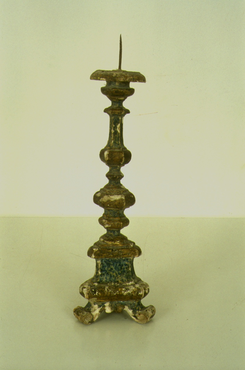 candeliere, serie - ambito marchigiano (seconda metà sec. XVII)