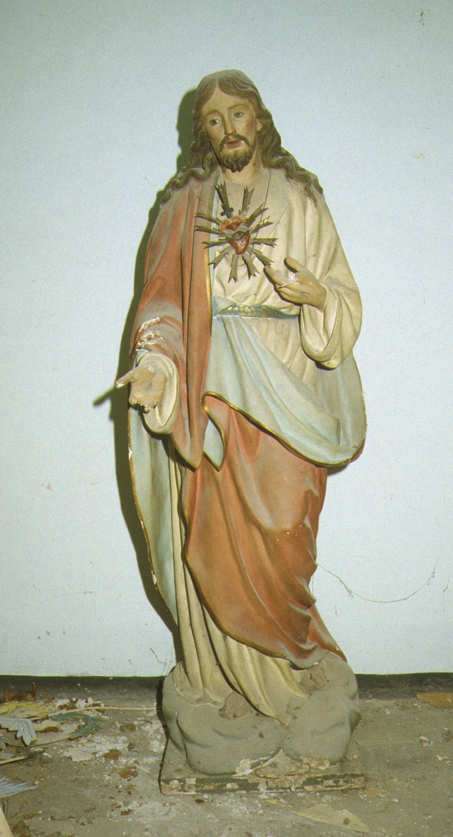 Sacro Cuore di Gesù (statua) - ambito marchigiano (sec. XIX)