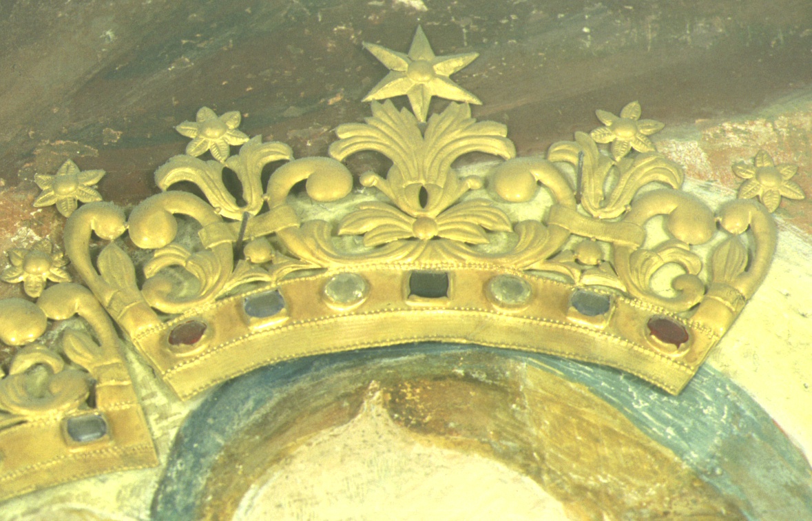 corona da dipinto, elemento d'insieme - ambito marchigiano (metà sec. XX)