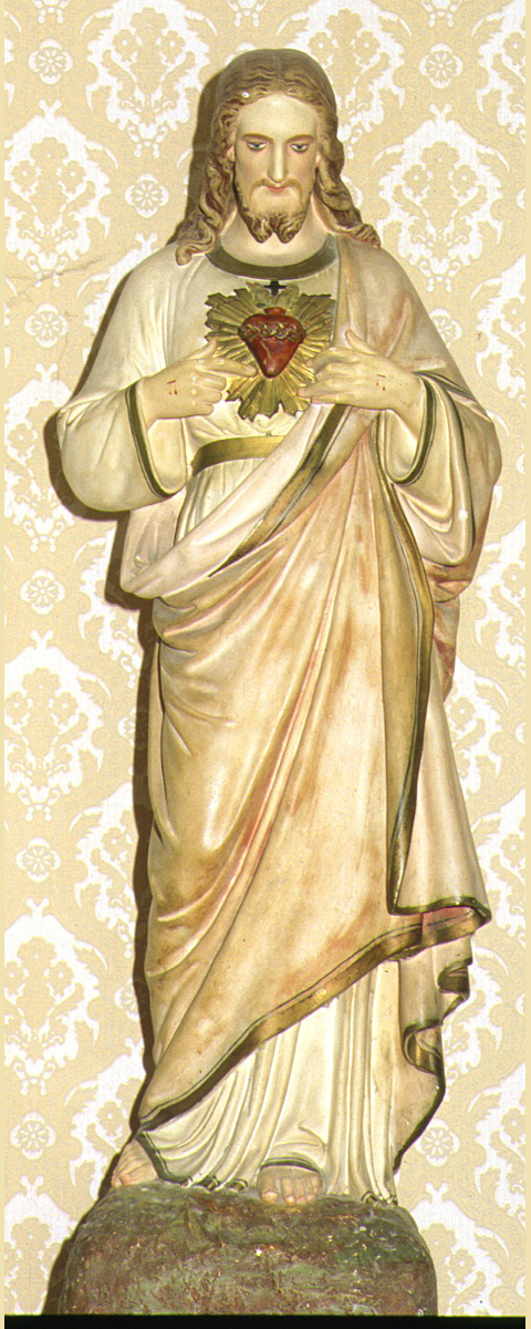 Sacro Cuore di Gesù (statua) - ambito marchigiano (sec. XIX)