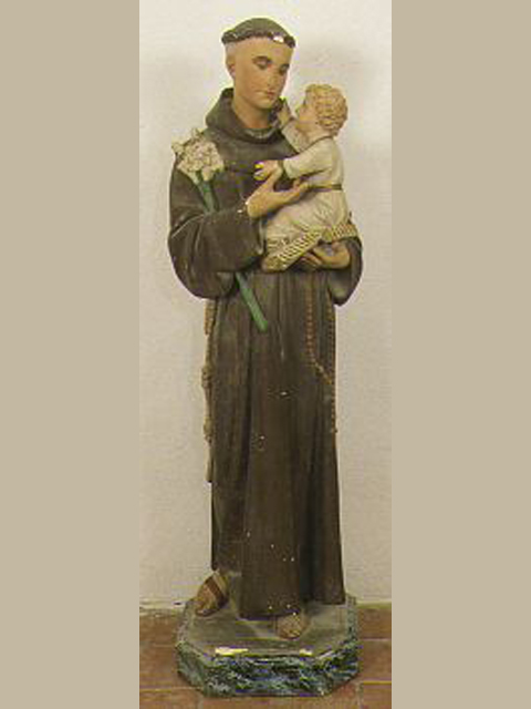 Sant'Antonio (statua) - ambito marchigiano (sec. XX)