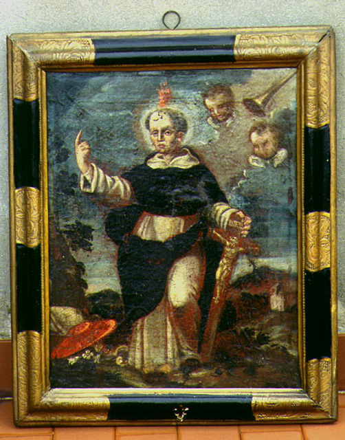 San Vincenzo Ferreri (dipinto, elemento d'insieme) - ambito marchigiano (sec. XVII)