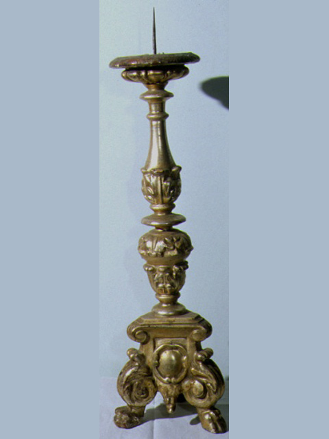 candelabro - ambito marchigiano (sec. XVIII)