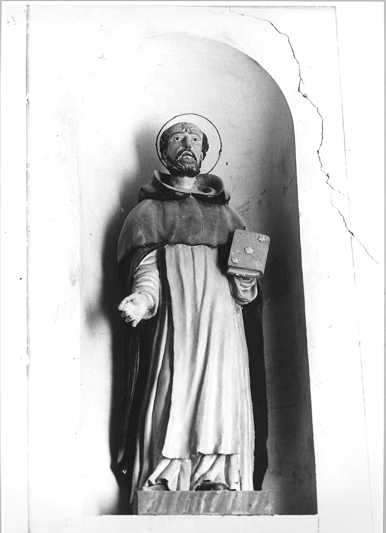San Domenico (statua) - ambito marchigiano (sec. XIX)