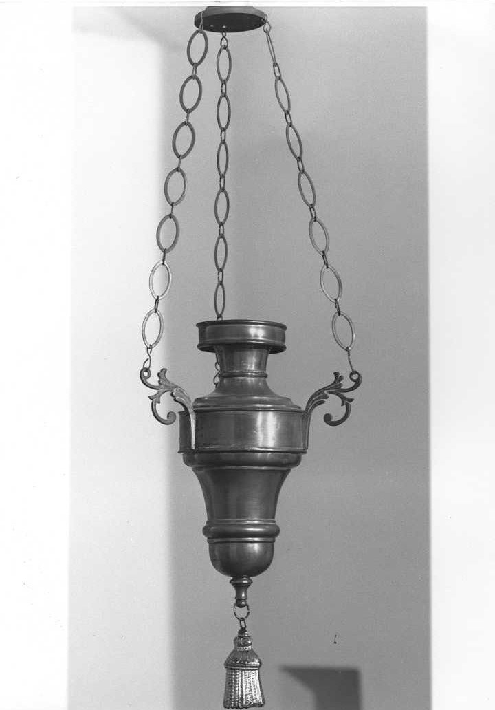 lampada - a muro, serie - bottega marchigiana (sec. XIX)