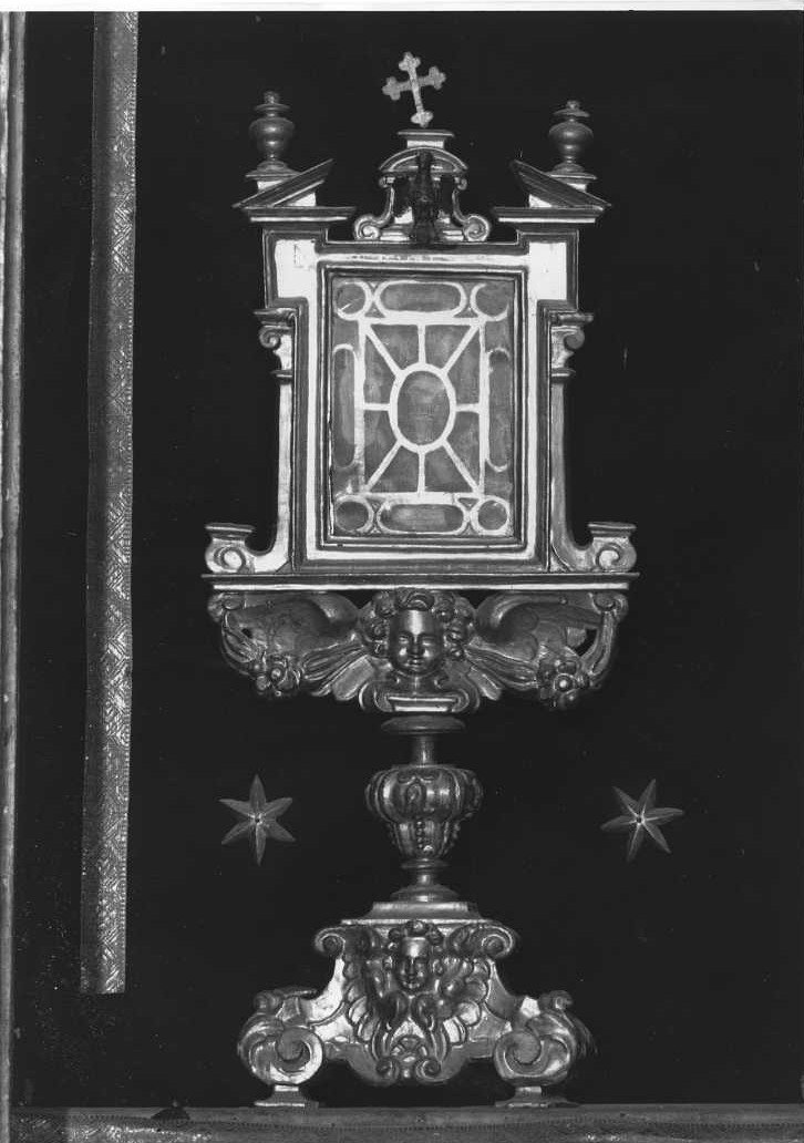 reliquiario - a tabella - bottega marchigiana (sec. XVII)