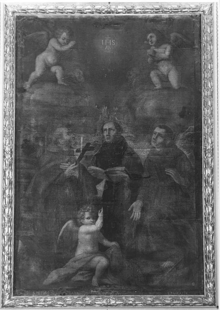Santi (dipinto) - ambito marchigiano (seconda metà sec. XVII)