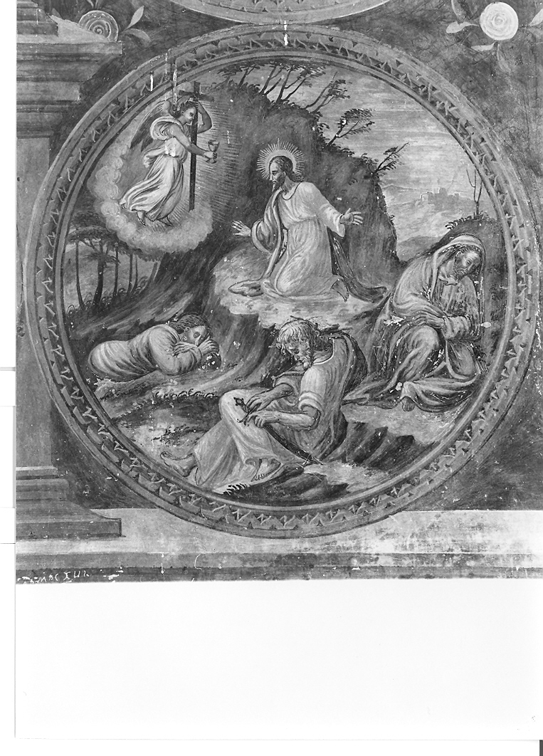 orazione di Cristo nell'orto di Getsemani (dipinto, elemento d'insieme) - ambito marchigiano (sec. XVI)