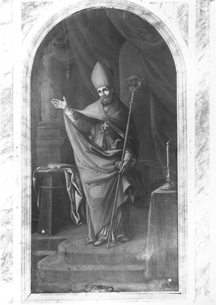 San Martino vescovo (dipinto) di Liozzi Antonio (seconda metà sec. XVIII)