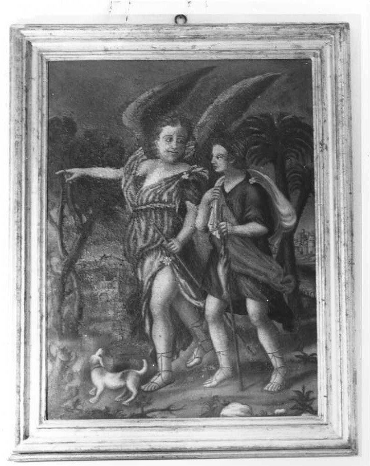 Tobia e San Raffaele arcangelo (dipinto) - ambito marchigiano (sec. XVIII)