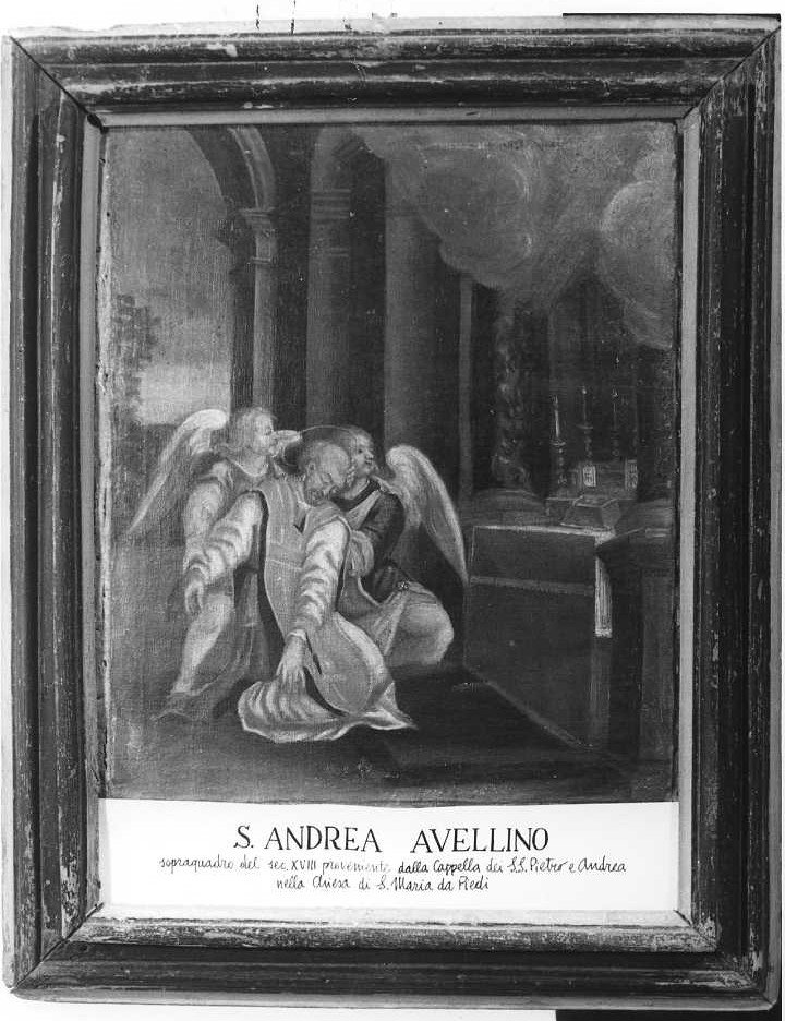 Sant'Andrea Avellino (dipinto) - ambito marchigiano (sec. XVIII)