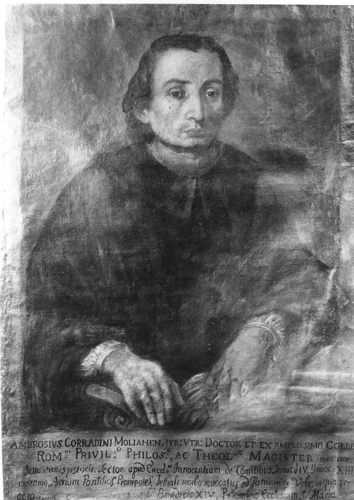 Don Ambrogio Corradini (dipinto) - ambito marchigiano (sec. XVIII)