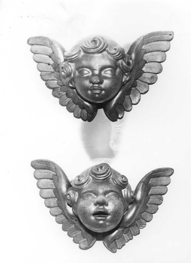 angeli (scultura, coppia) - bottega marchigiana (secondo quarto sec. XIX)