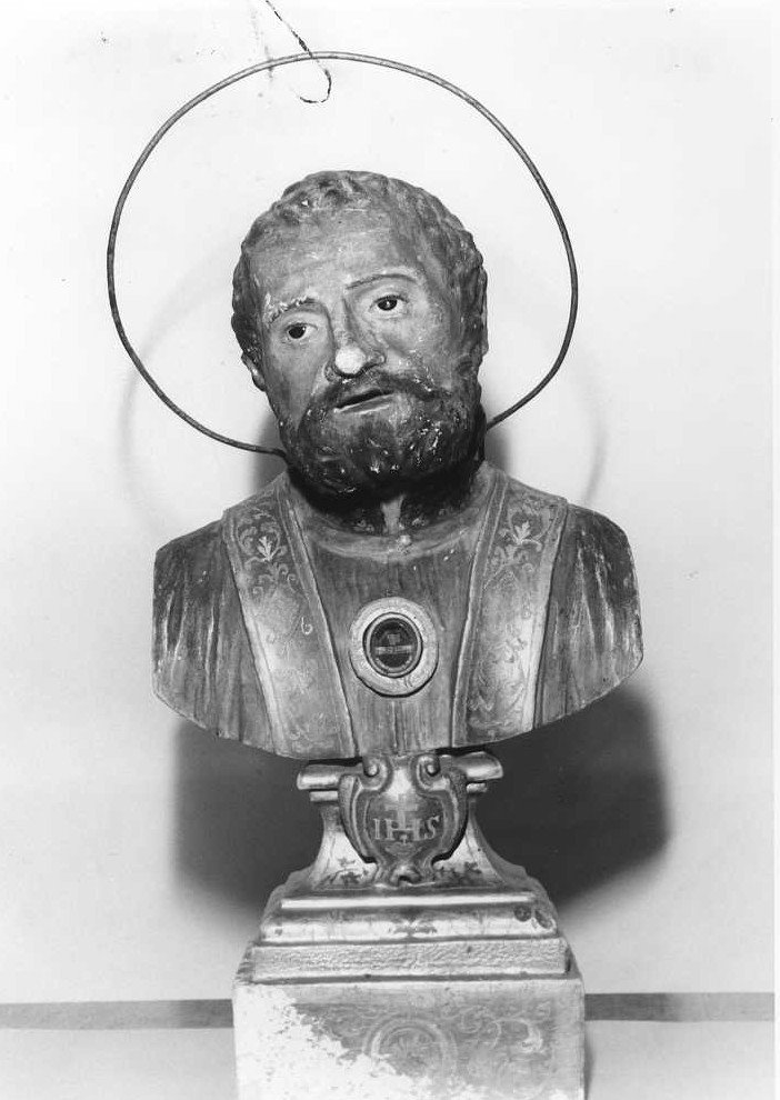 San Francesco Saverio (reliquiario - a busto) - bottega marchigiana (sec. XVIII)