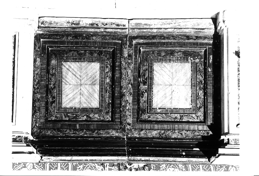 cancello di balaustrata - bottega marchigiana (sec. XVIII)