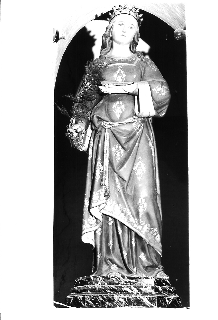 Santa Lucia (statua) - bottega marchigiana (sec. XIX)