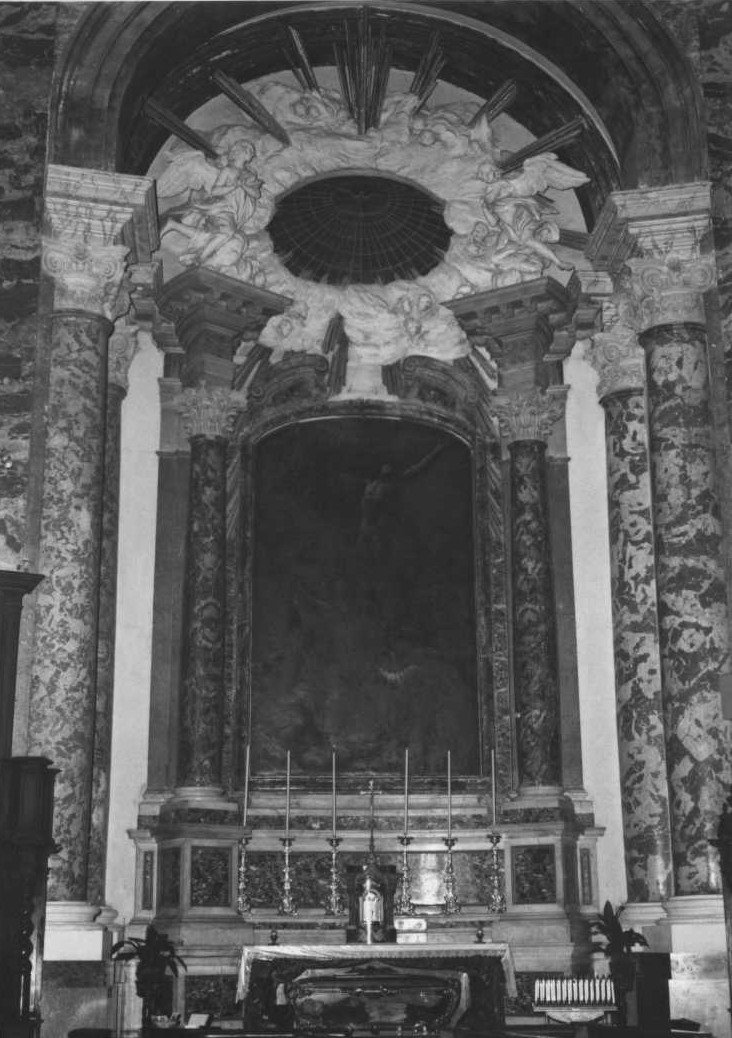 altare - a edicola di Piani Domenico il Vecchio (sec. XVIII)