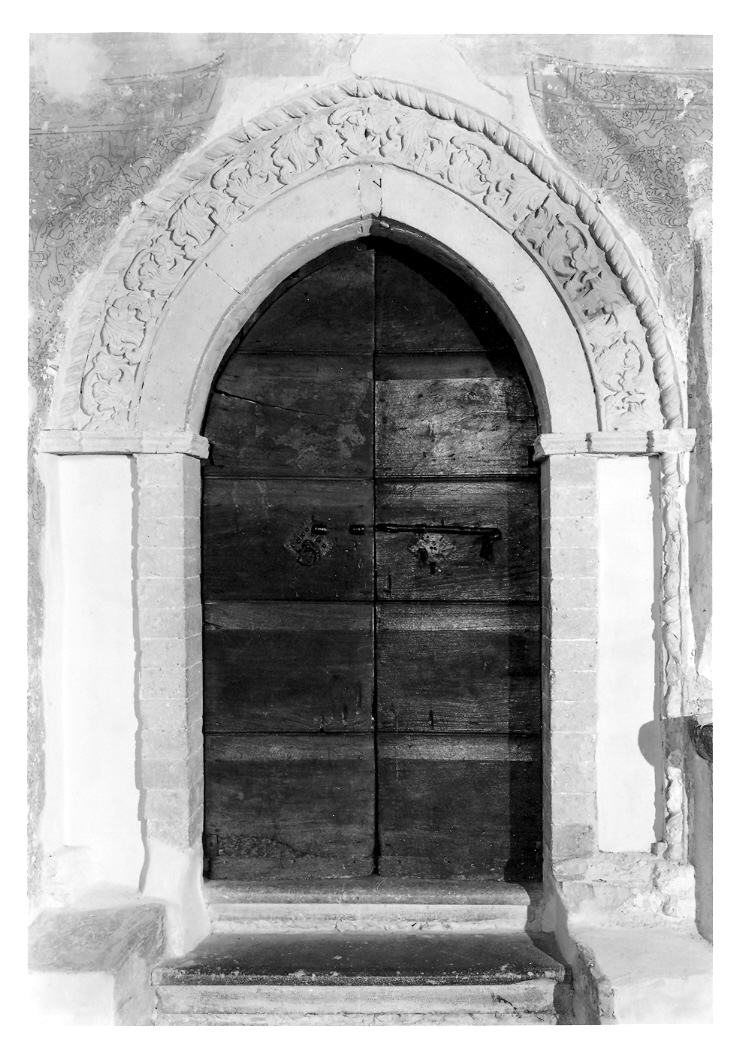 portale - bottega marchigiana (fine/inizio secc. XIV/ XV)