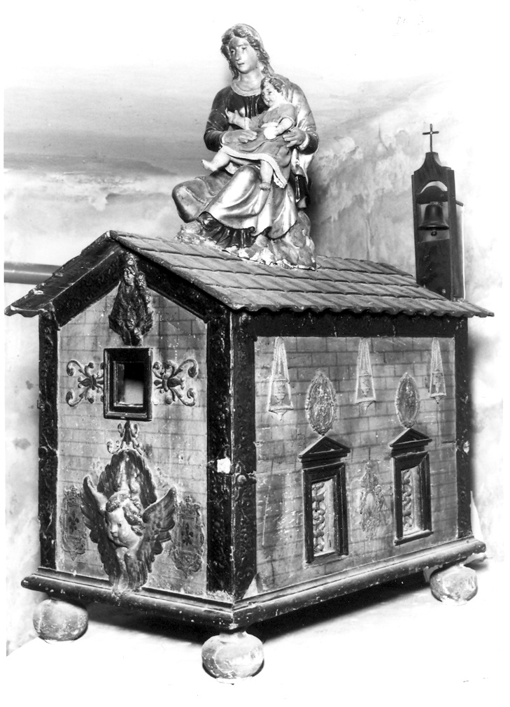 trasporto della Santa Casa a Loreto (scultura) - bottega marchigiana (sec. XIX)