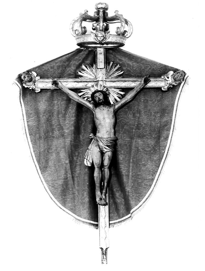 Cristo crocifisso (scultura) - bottega marchigiana (sec. XVIII)