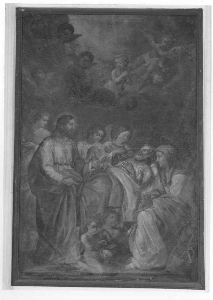 morte di San Giuseppe (dipinto) - ambito marchigiano (metà sec. XVIII)
