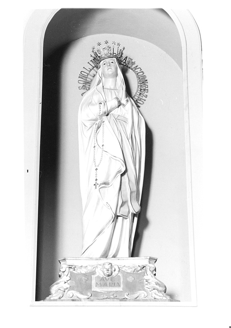 Immacolata Concezione (statua) - bottega marchigiana (prima metà sec. XX)