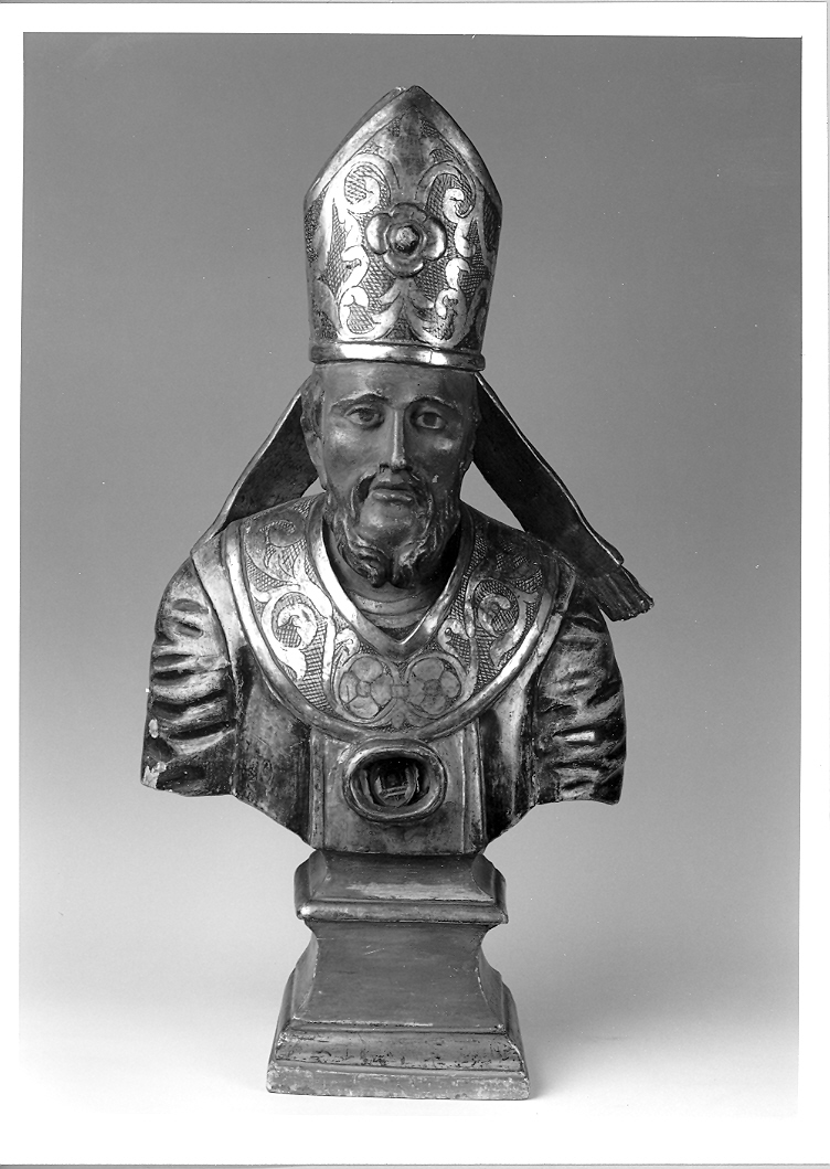 San Sebastiano (reliquiario - a busto) - bottega marchigiana (sec. XVIII)