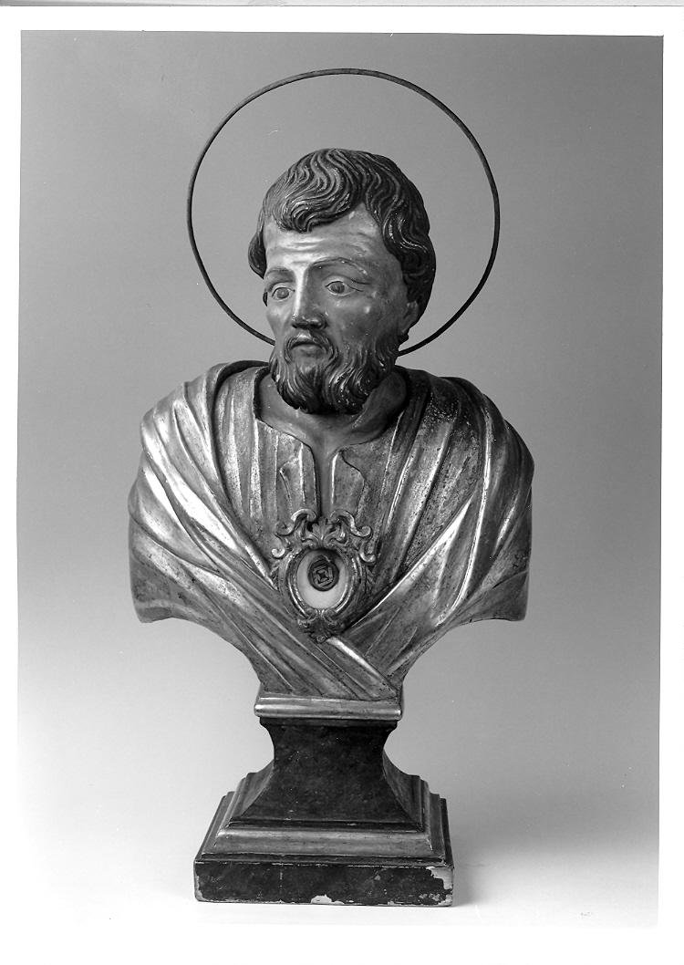 San Paolo (reliquiario - a busto) - bottega marchigiana (sec. XVIII)