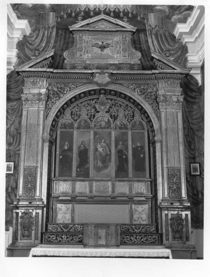 altare maggiore - ambito marchigiano (sec. XVII)